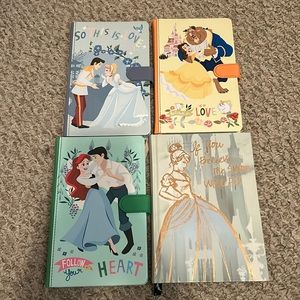 Lot of Disney Notebooks